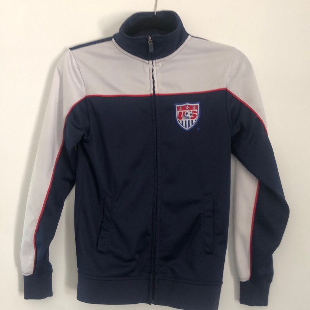 US soccer track jacket